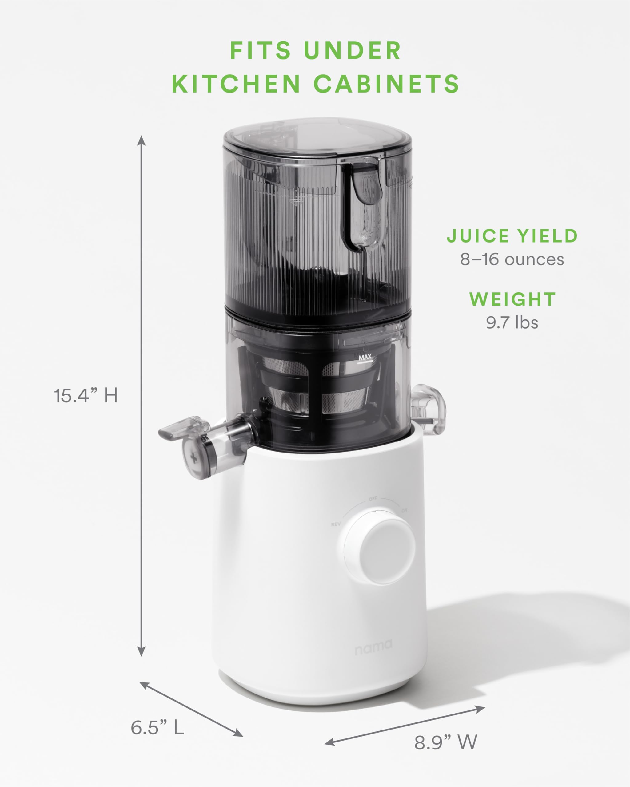 Amazon.com: Nama J3 Compact Cold Press Juicer – Space Saving